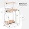 Costway Stand Up Desk Height Adjustable Sit Stand Computer Workstation Standing Desk
